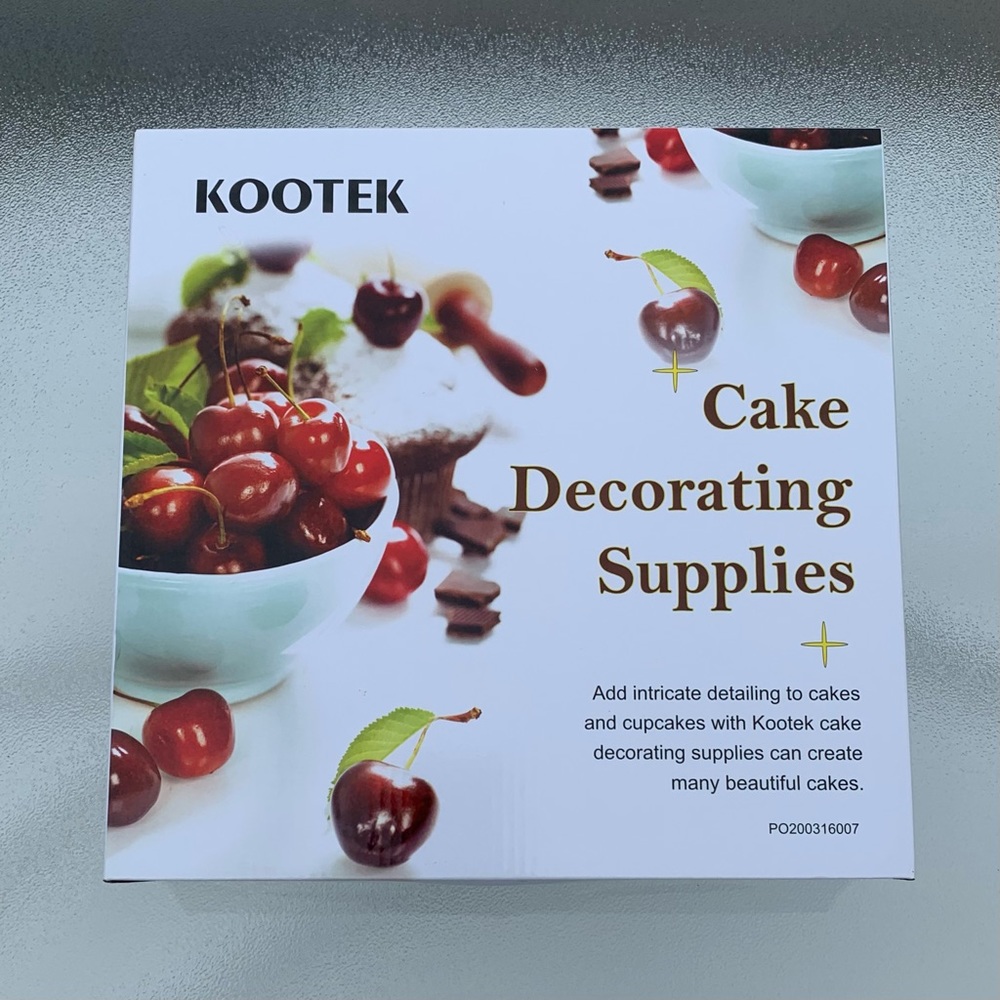 Kootek Cake Decorating Supplies Kit ~ White